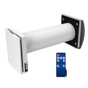 Egyhelyiséges hővisszanyerős szellőztető