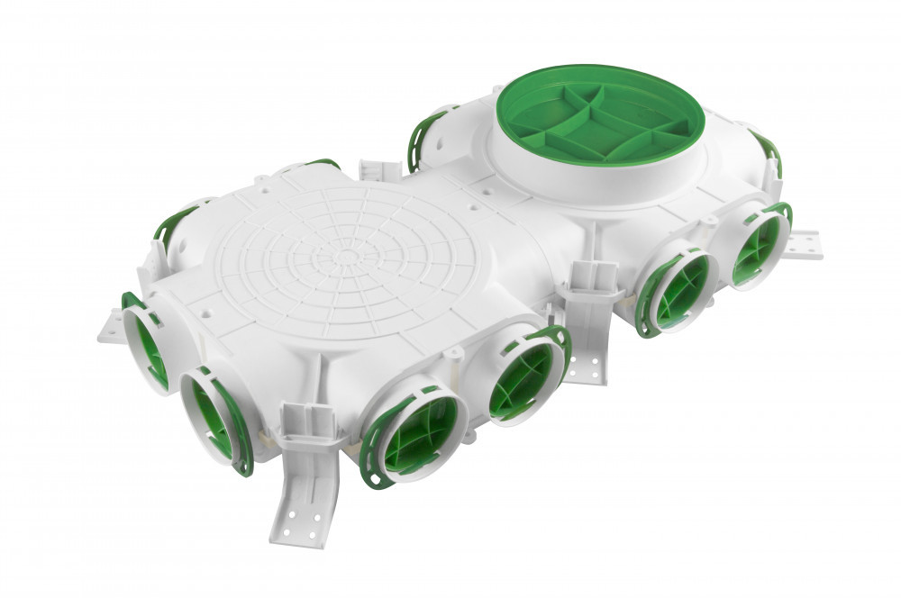 Awenta PRO VCB200-12 antibakteriális műanyag osztódoboz 75-mm