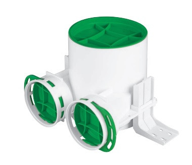 Awenta PRO VPB125-2 antibakteriális műanyag szelepfogadó 75-mm