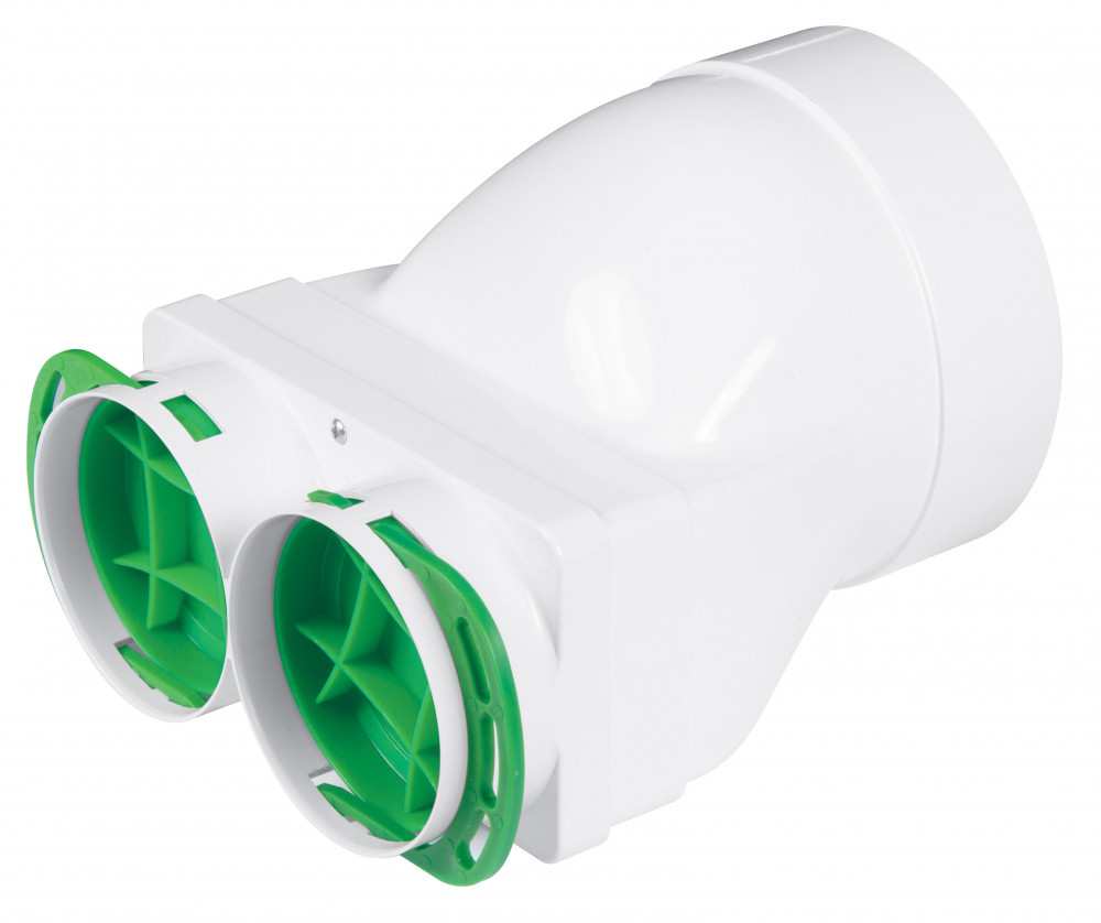 Awenta PRO VPC125-2 antibakteriális műanyag vízszintes szelepfogadó 75-mm