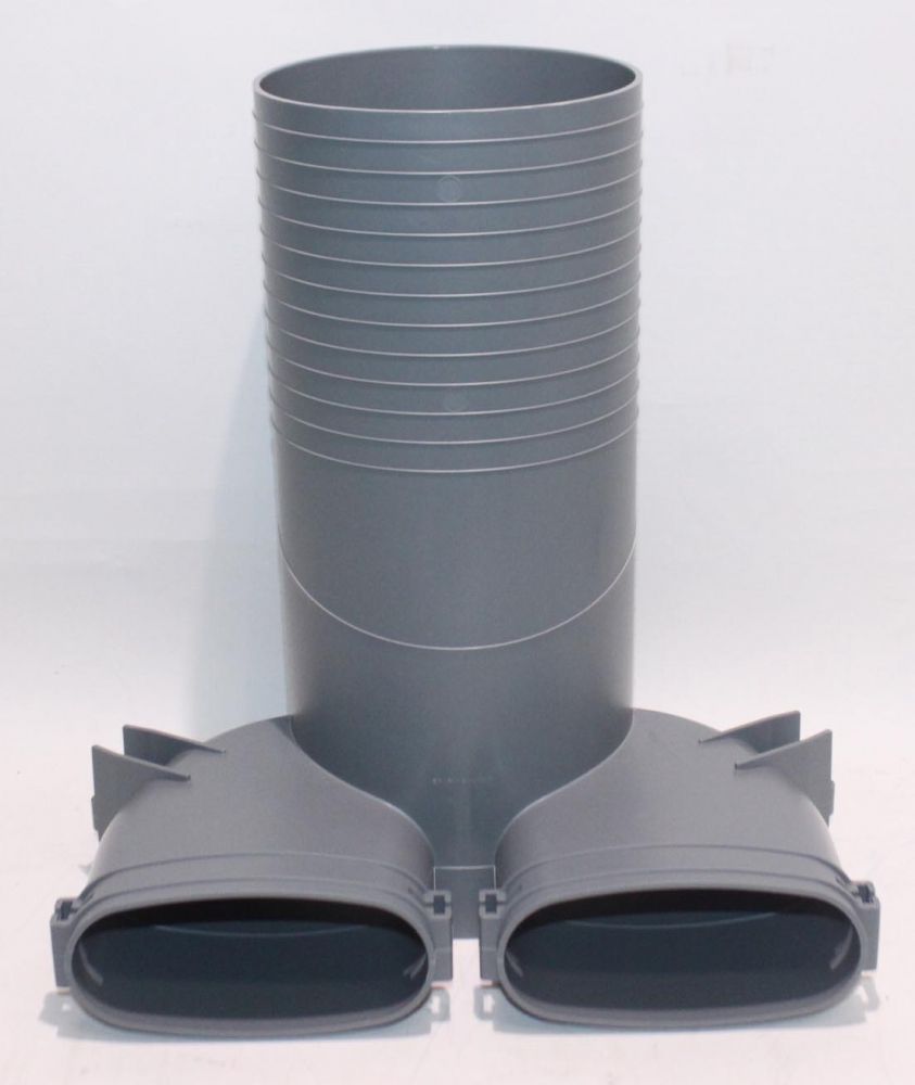 FRS flexibilis csőrendszer, Mennyezeti csatlakozó-ovál  FRS-DWK 2-51/125