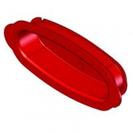 FRS flexibilis csőrendszer-ovál, Végelzáró 10 db FRS-VD 51