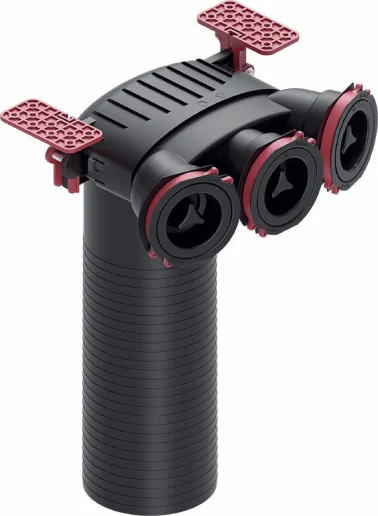 OP PB OctoPLUS légszelep fogadó, 3xNA75 mm